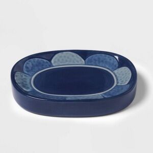 JUNGALOW X OPALHOUSE soap dish -blue